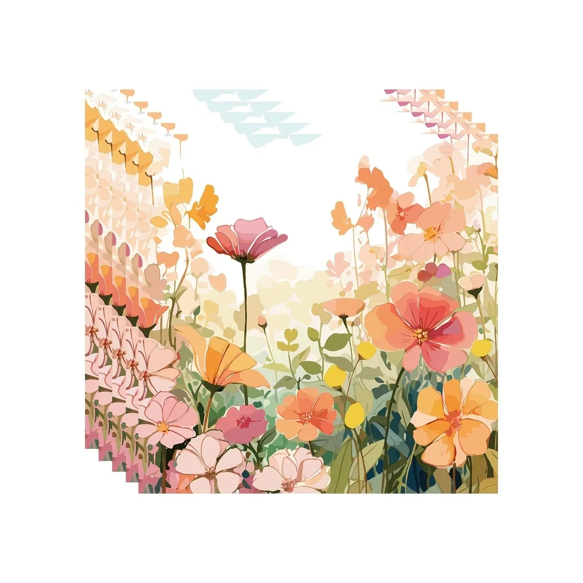 Tovaglioli usa e getta botanici rosa da 40 pezzi Tovagliette di carta per feste di matrimonio per decorazioni per eventi di vacanze di compleanno Impostazione del tavolo da pranzo