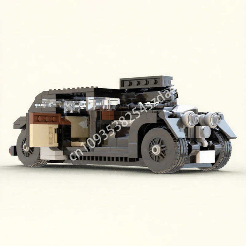 

354 шт. MOC Bentleyss Speed Six ''Синий поезд Special'' Городские чемпионы Супер автомобиль Строительные блоки Рождественская игрушка Подарок Конструкция