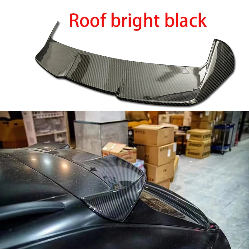 Voor Audi Q8 Sq8 2018 2019 2020 2021 2022 2023 Hoogwaardige Koolstofvezel Auto Achtervleugel Kofferbak Lip Dak Spoiler
