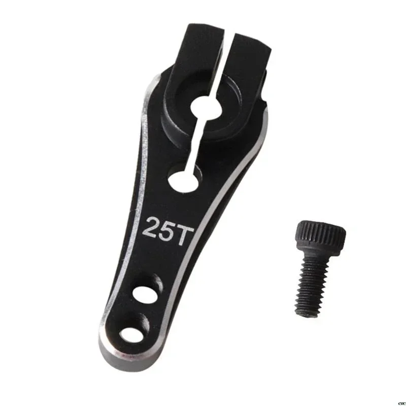 Bras Servo de direction à dents en métal RC 25T, 33MM, 1 pièce, pour 1/10 RC chenille TRXS TRX4 RC, pièces de voiture