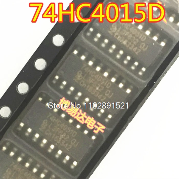 (10 шт./лот) 74HC4015D SOP16 -