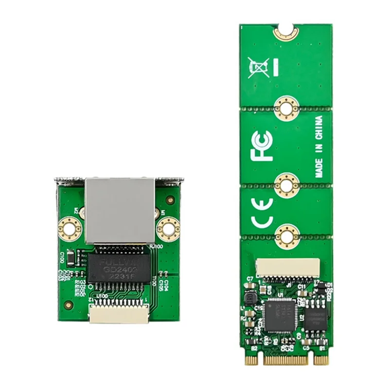 

A19E-M. 2 B+M KEY To Single Port 2.5G Copper Cable Industrial Control Server Wired Network Card I225V B3 Ethernet