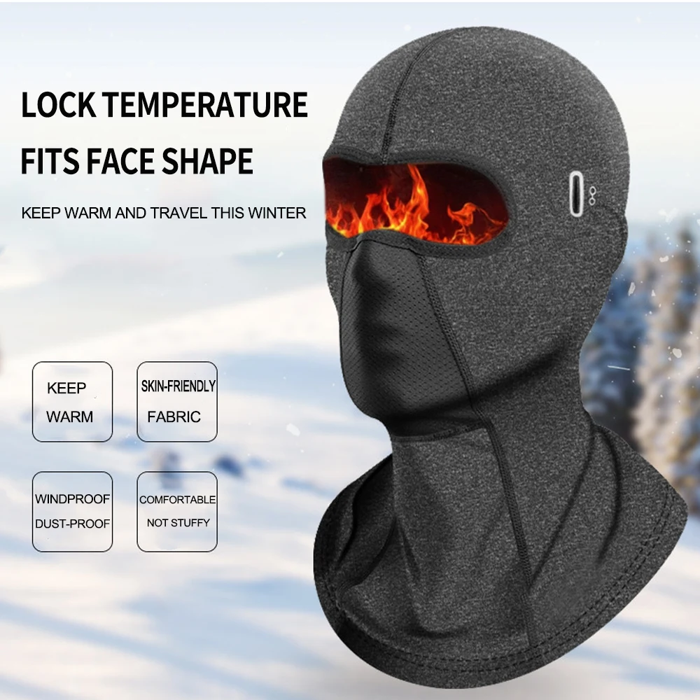 Windproof cycling mask Balaclava for Winter Sports Warm old-proof ski mask