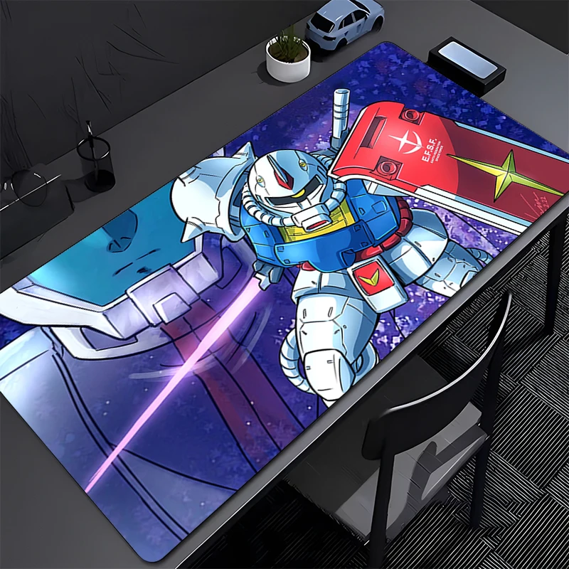 

Коврик для мыши Anime Carpe Large PC Game Computer Mausepad Mechanical Warrior G-gundam Z-zaku II, игровые аксессуары, удлиненный настольный коврик