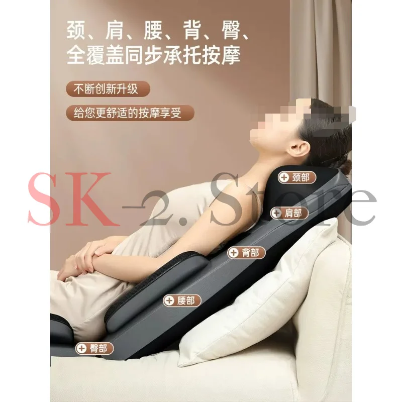 Home Massager Shoulder Cervical Spine Low Back Full Body Multifunctional Massage Cushion Automatic Chair Massager