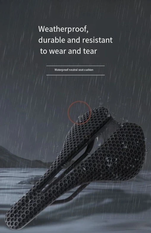 

Ультралегкое карбоновое седло для велосипеда, 3D-печать, для шоссейных и горных велосипедов, гоночное седло, подушка для велосипеда, аксессуары для велосипедных сидений