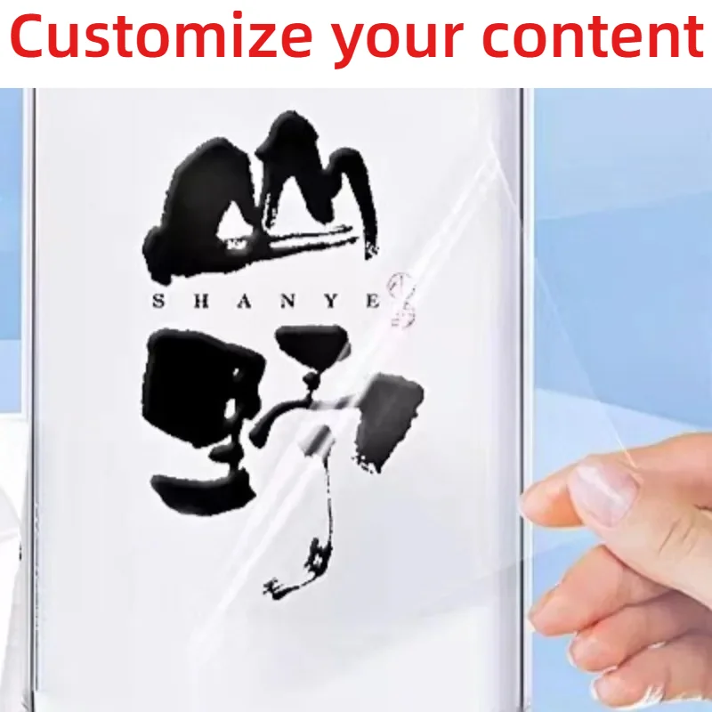 3cm 300 Pcs Waterproof Crystal Vinyl Stickers with Customizable Pattern Self-adhesive Stickers for Gift Box Decoration