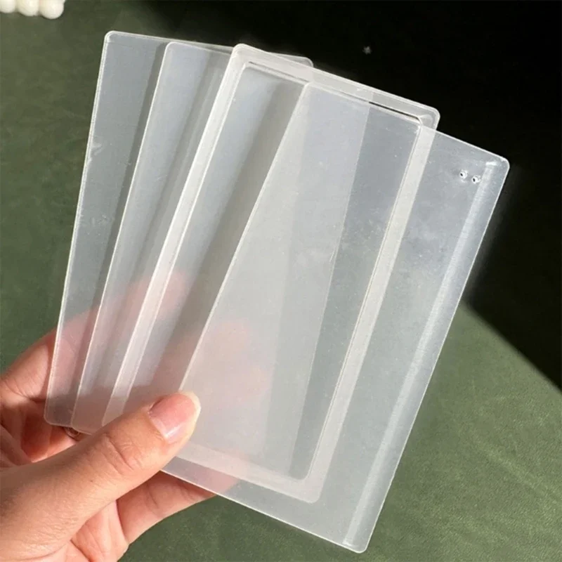 Multiple DIY Acrylic Plates Ticket Root Mold Acrylic Ultra-permeable Empty Plate