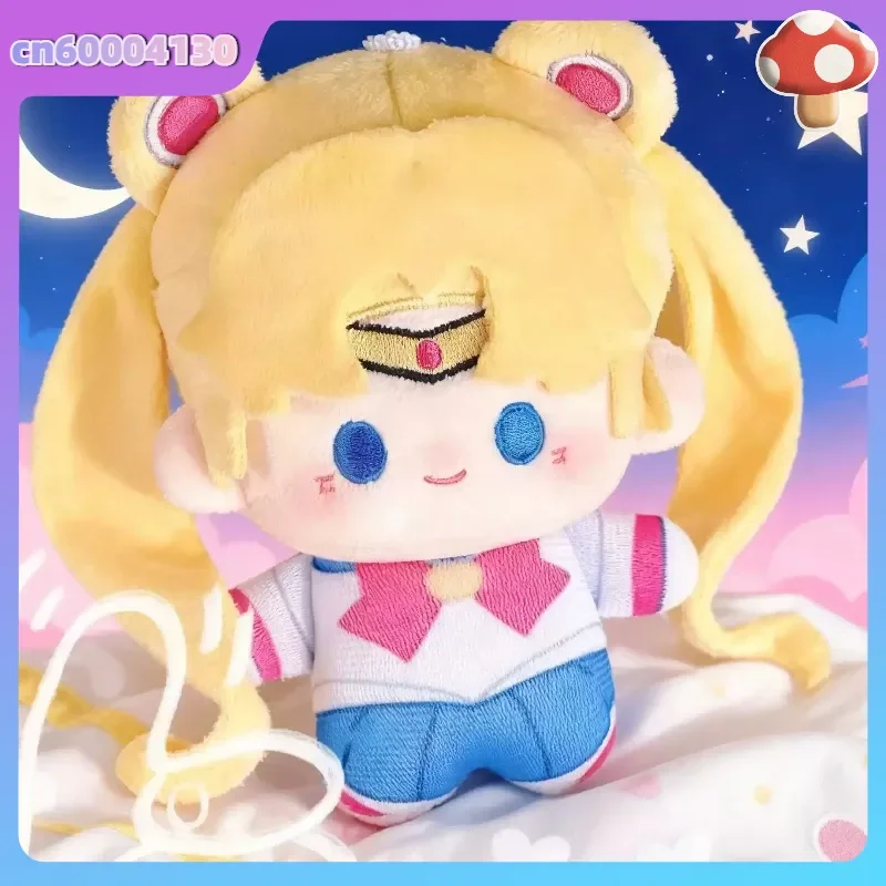 Kawaii Sailor Moon Plush Doll Print Cute Beauty Girl Heart Anime Cartoon Plushies Stuffed Soft Bag Pendant Toys Birthday Gift