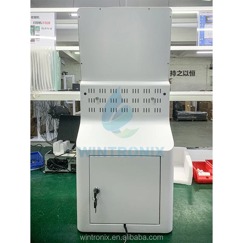 Printer Scanner Self Service Order Payment Kiosk 21.5 32 Inch Desktop Android or windows Self Service Kiosk Machine with