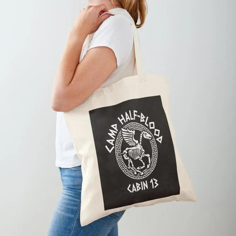 

Cabin 13 Camp Half-Blood Tote Bag shopper bags for women tote bag men's Women's shopper bag Fabric