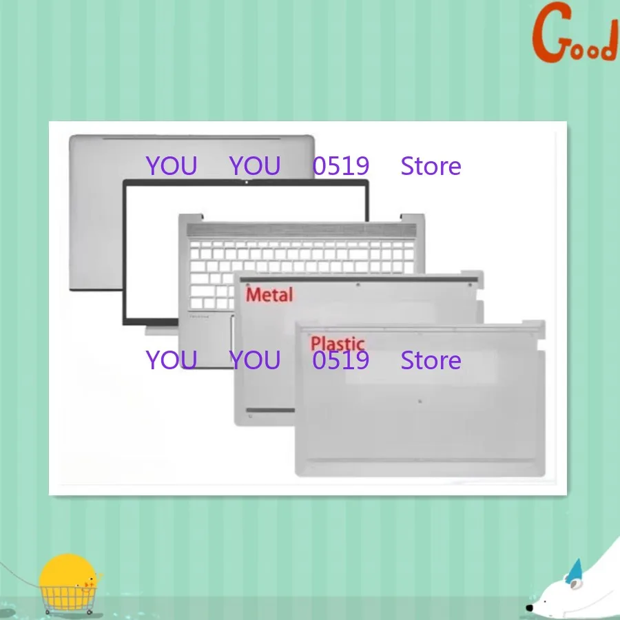 probook-455-450-g8-g9-hsn-q31c-5-ノートパソコン用新品-lcdバックカバー、ヒンジフロントパネル、パームレストボトムシェル-abcdカバー