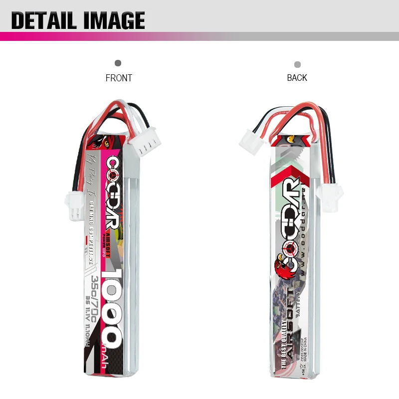 CODDAR 11.1 فولت 3S 1000 مللي أمبير بطارية ليبو مع T/XT30/XT60/SM/Tamiya التوصيل ل Airsoft BB مسدس الهواء ألعاب كهربائية أجزاء البنادق