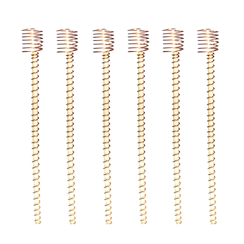 6 Pack Electroculture Gardening Copper Coil Antennas For Growing Garden Vegetables With Electro Culture Coils