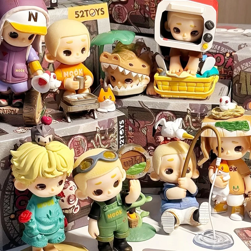 

52TOYS оригинальный Nook Wasteland Park Series слепая коробка мультфильм настольные куклы модель сюрприз сумка для догадок украшение дома модный подарок