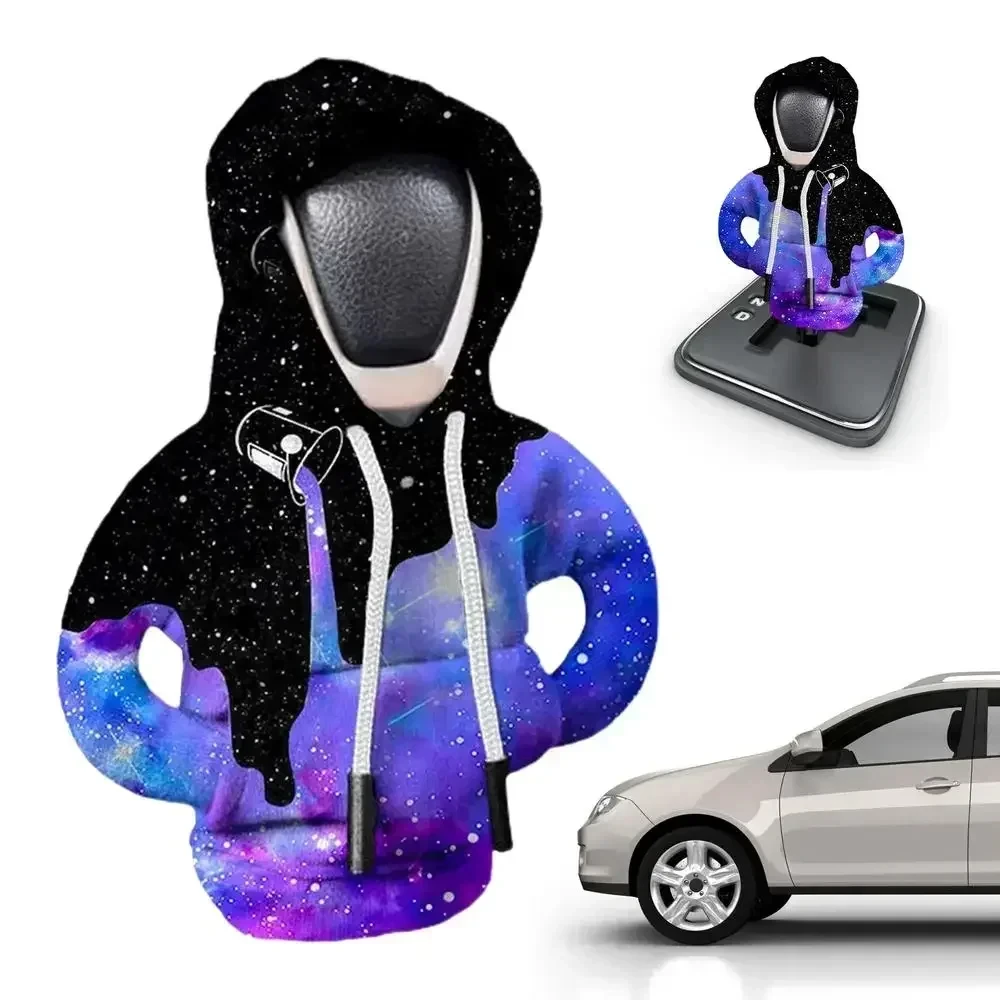Universelle Schalthebel-Abdeckung im Hoodie-Stil, Schaltknauf-Abdeckung, Schalthebel-Abdeckung im Pullover-Design, Auto-Schaltknauf-Abdeckung – Detail 3