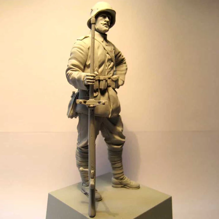 1/16 Imperial German, Resin Model figure GK, Soldier Military theme of WWII Unassembled and unpainted kit