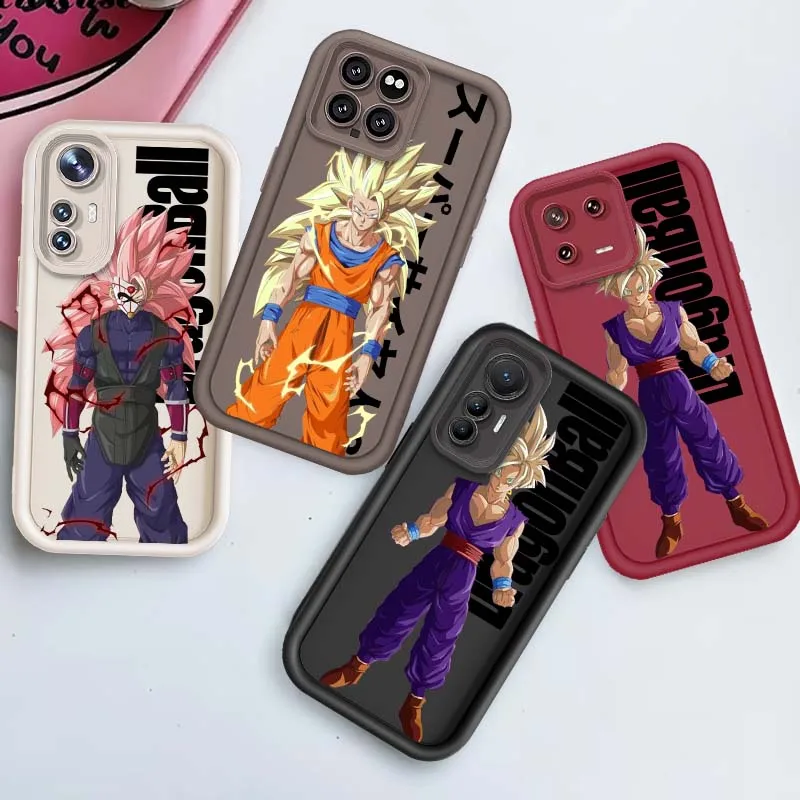 

D-Dragon Goku Kame Sennin For Xiaomi Mi 15 14 14T Redmi 13 13T 13C 12C 14C 12 12T 11 11i Lite Pro 5G Eye Ladder Phone Case