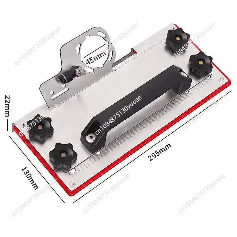 45 Degree Tile Chamfering Tool for 100 Type Angle Grinder Portable Ceramic Tile Chamfer Guide Plate Cutter