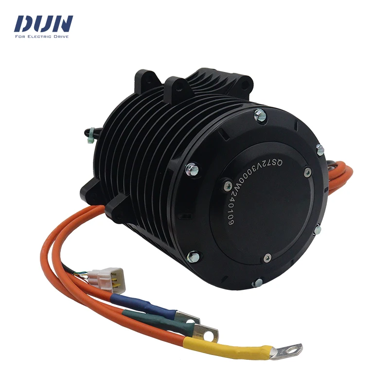 NEW QS138 V3 3KW 1:2.35 Internal Gears Mid-Drive Motor With Fardriver ND72680/ND84680/ND96680 Controller,DKD Display & Throttle