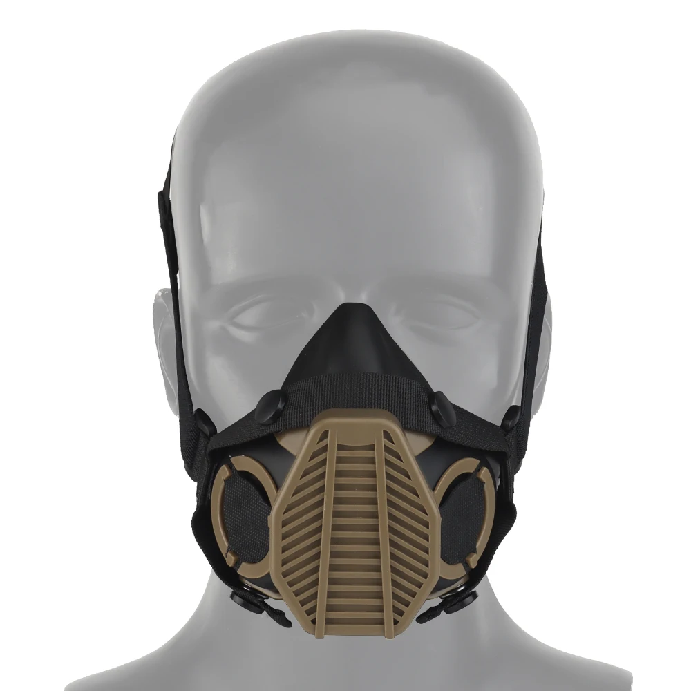 SOTR Special Operations Tactical Respirator Half Mask Microphone Comms Cable SOTR Filter Airsoft Mask Hunting Accessories