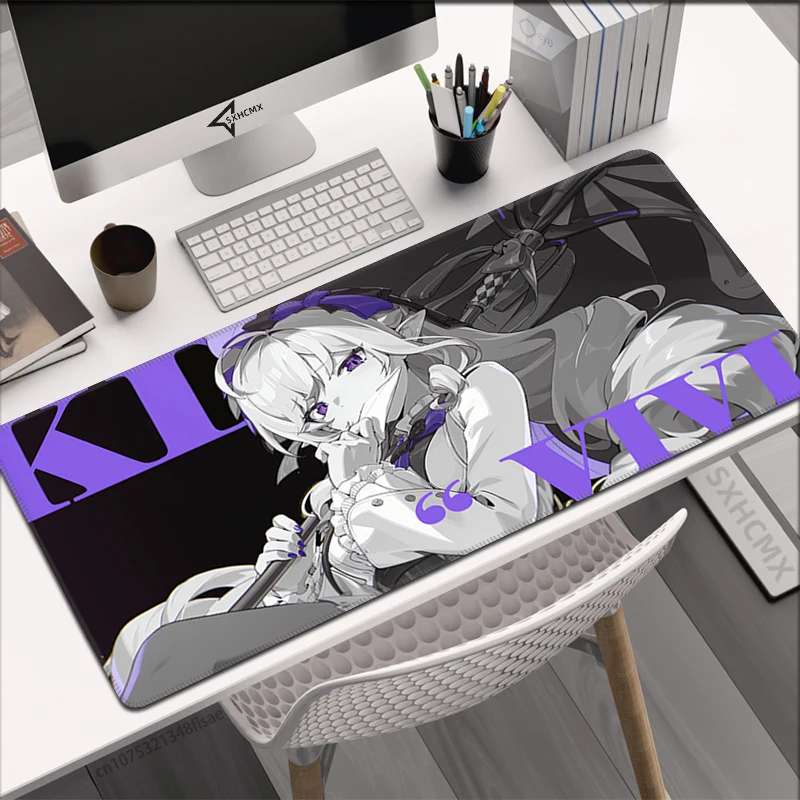 

Коврик для мыши Zenless Zone Zero ZZ Vivian, настольный коврик ZZZERO, компьютерные аксессуары, коврик для мыши, резиновый коврик для клавиатуры Stitch Edge