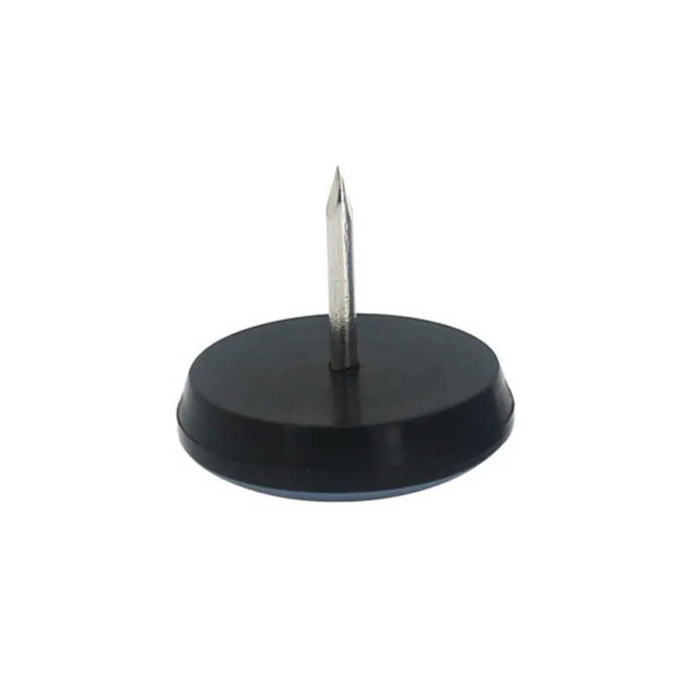 Nail‑In Furniture Sliding Glide Foot Pad Dia 16‑38mm Plastic Ground Nail Anti‑Slip Wear‑Resistant Feet Protector for Table Chair