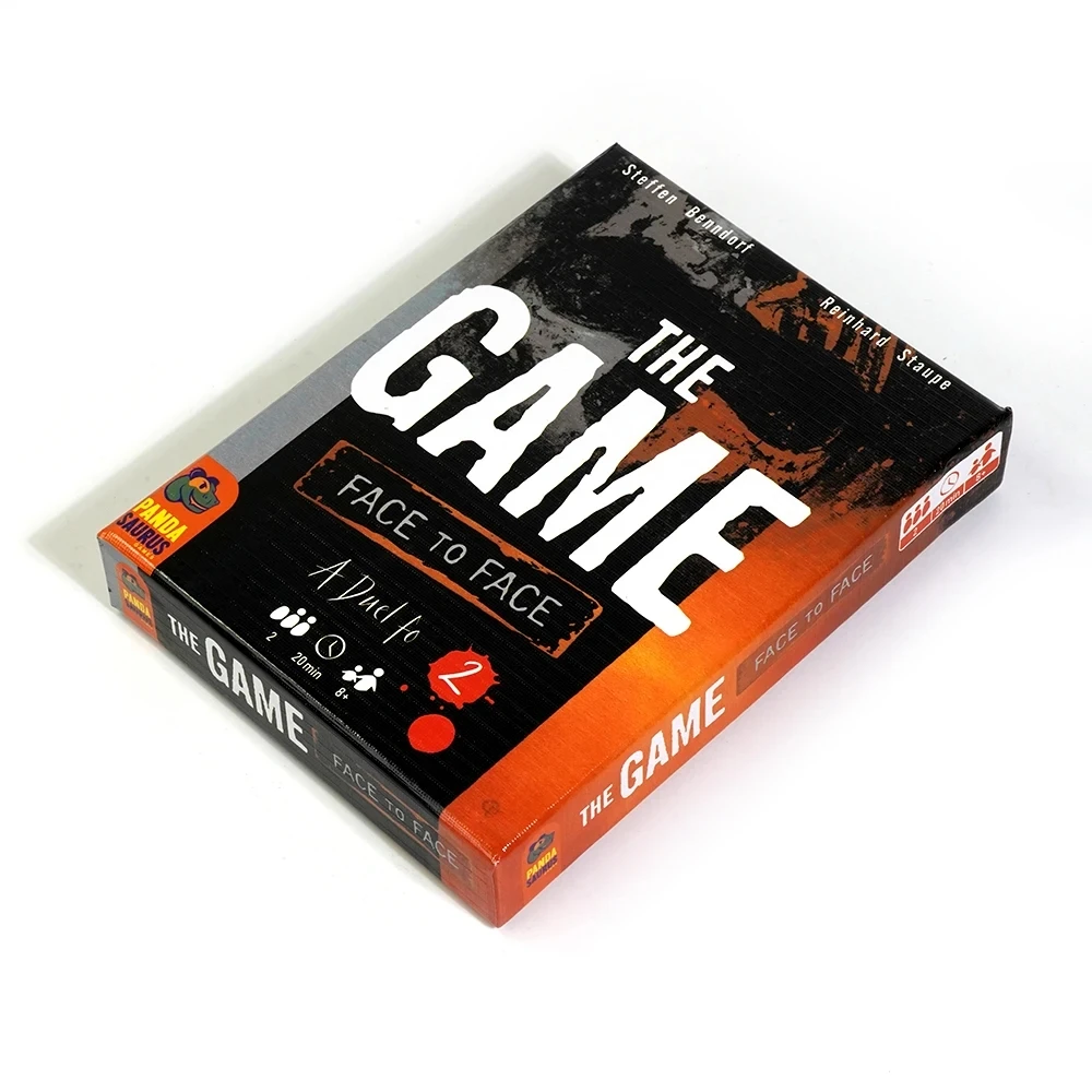 The Game: Face to Face Card Game - A Thrilling 2-Player Dueling Version Christmas Halloween Thanksgiving Gifts