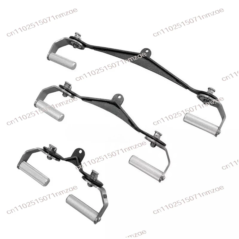 High pull-down handle 360-degree adjustable pull-back handle 3-piece set, chest clip, practice back fitness accessories