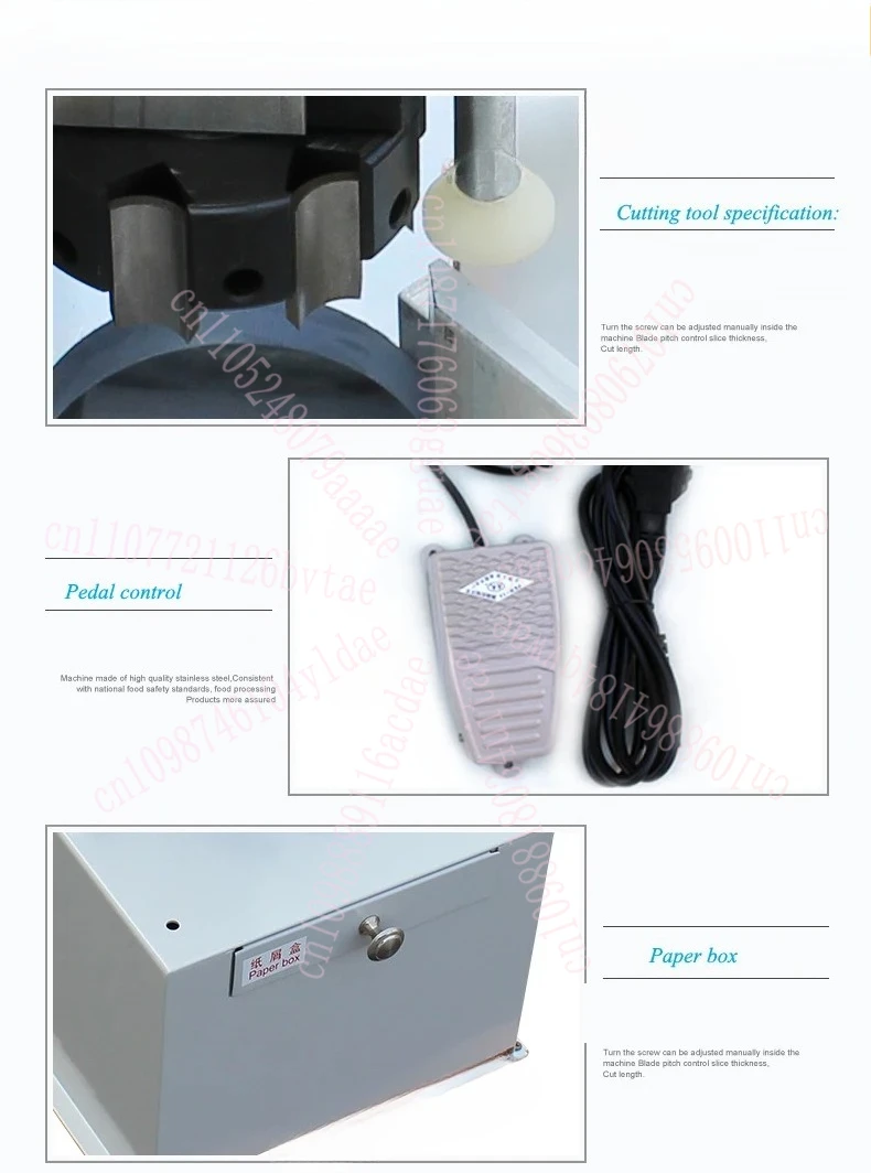 

Электрическая машина для округления углов, 220 В, машина для резки филе бумаги, машина для круглых углов с 7 ножами, 180 Вт