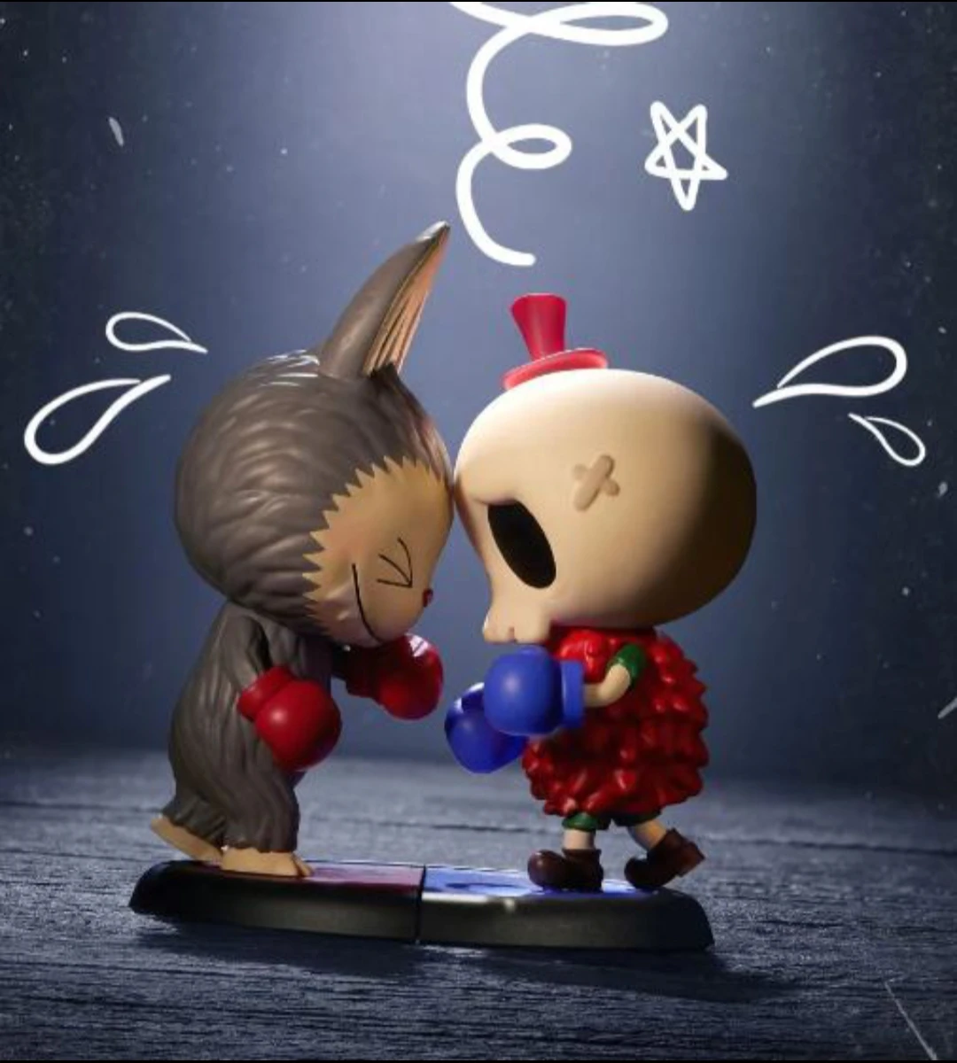 

Original THE MONSTERS Mischief Diary Series Blind Box Surprise Box Original Action Figure Cartoon Model Mystery Box Collection