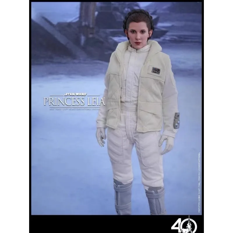 

Original HotToys HT 1/6 MMS423 Star Wars Leia Organa Solo 2.0 snowfield Action Figure Hobby Collectible Model Toy Figures gifts