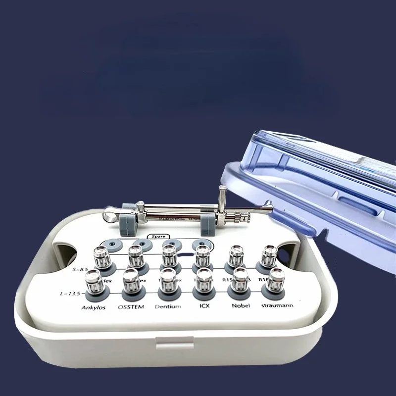 Complete Set Of Dental Implant Restoration Universal Tool Box Oral Universal Torque Wrench Dental Screwdriver Implant Wrench