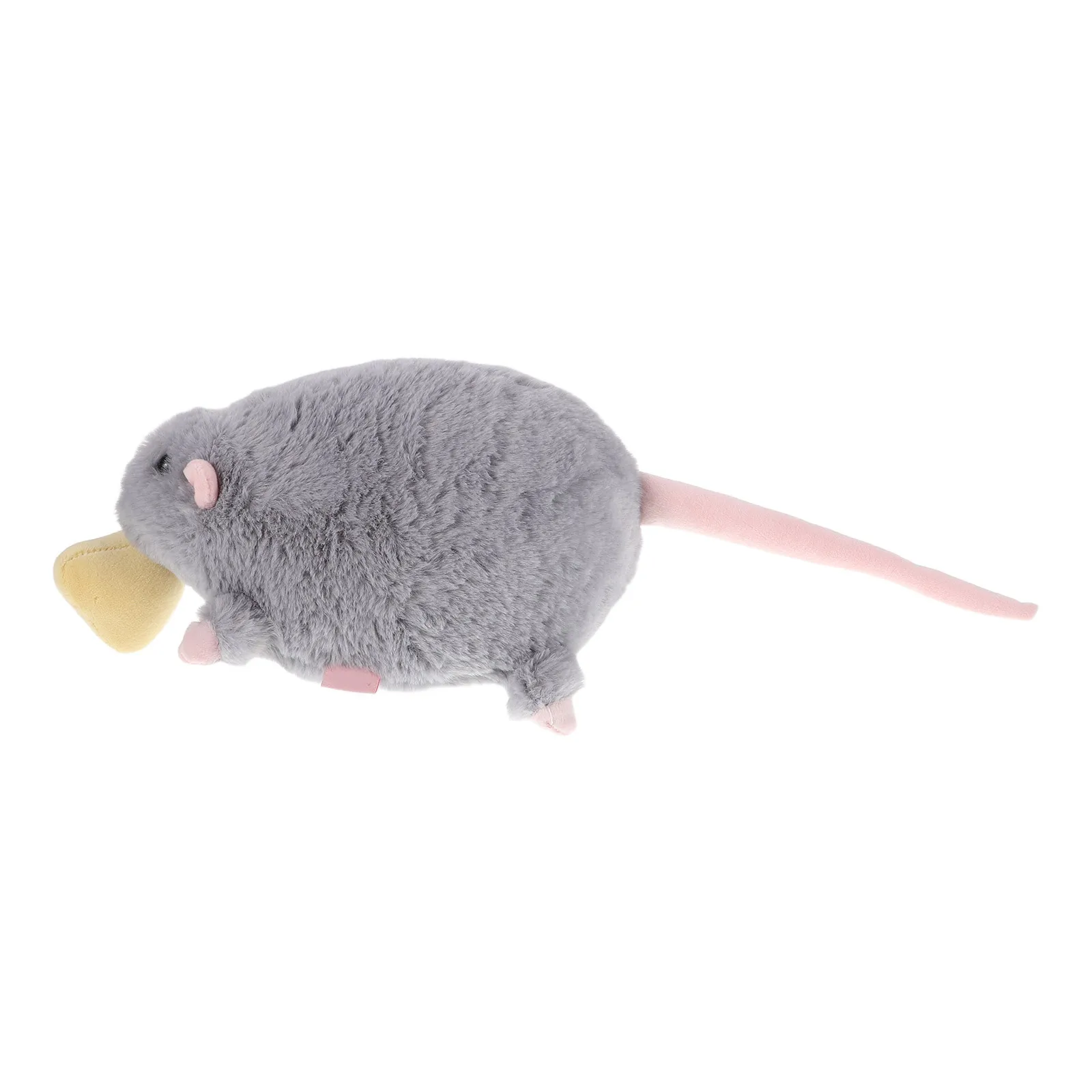 

Cartoon Mouse Plushie - Realistic Rodent Stuffed Animal with Pull Cord for Kids Interactive Play Cuddle Buddy Soft Comfort