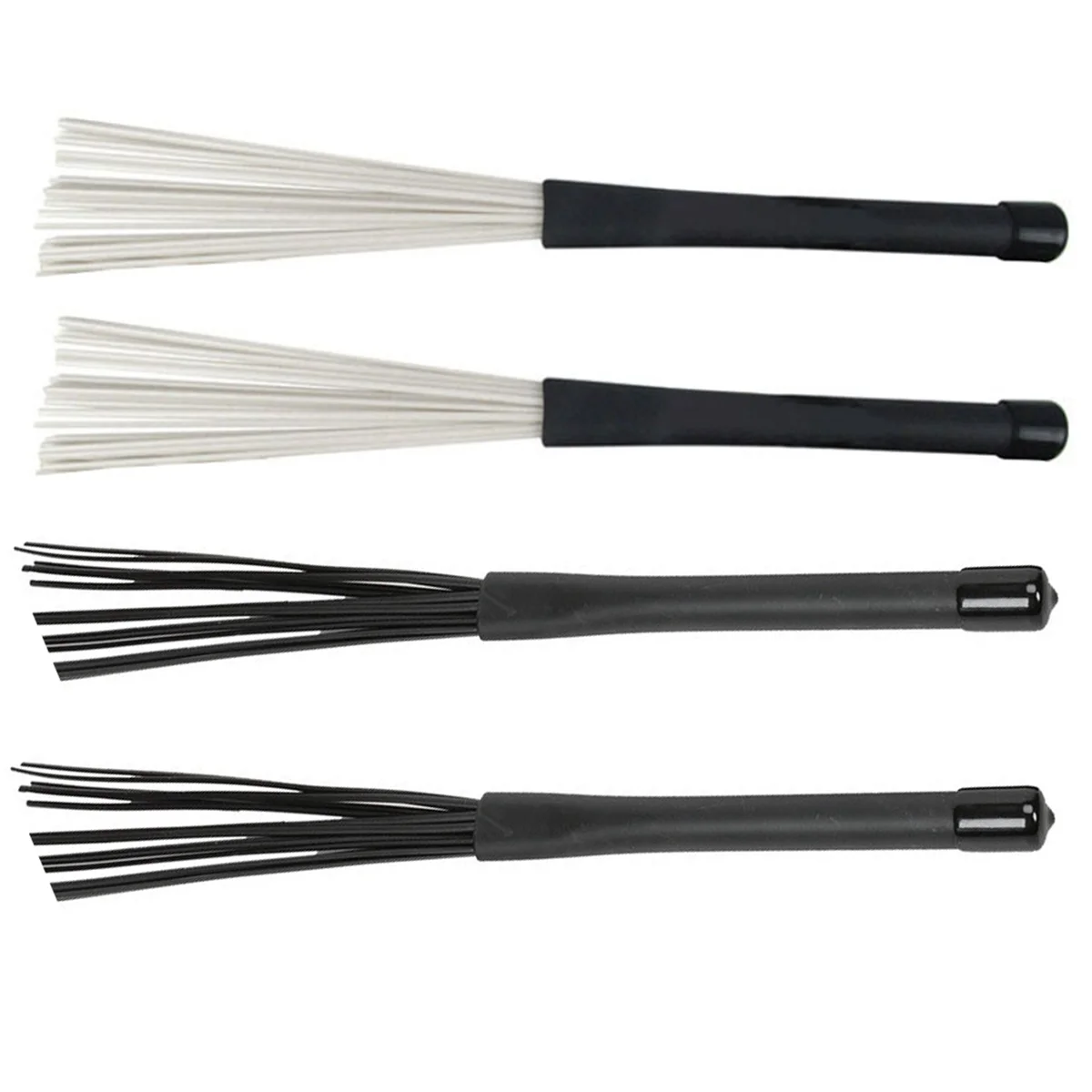 

4 Pack Percussion Brushes, Drum Brushes, Snare Drum Brushes, Jazz Drum Brushes, Percussion Drum Brushes