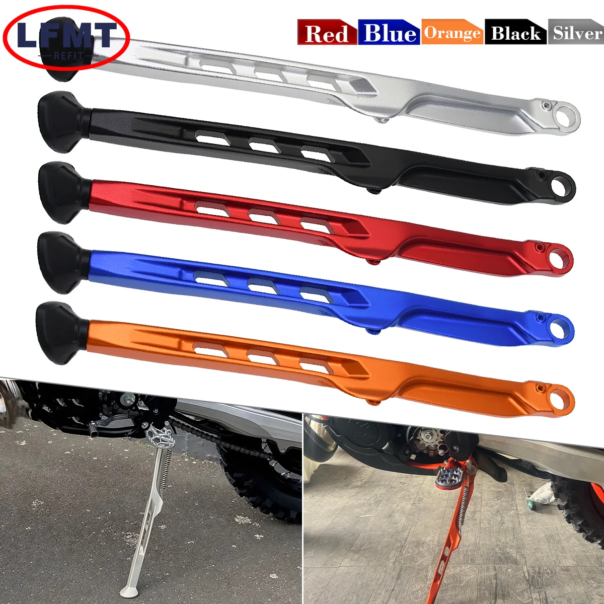 

Боковая подставка + комплект пружин для KTM EXC EXCF 125 250 300 350 400 450 XC XCF XCW XCFW для Husqvarna TE FE для GasGas EX EC MC