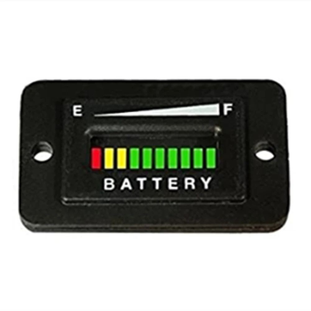 48 Volt Battery Indicator Accessories Battery Meter Gauge Black Golf Cart LED Parts Hot Hot sale New Practical