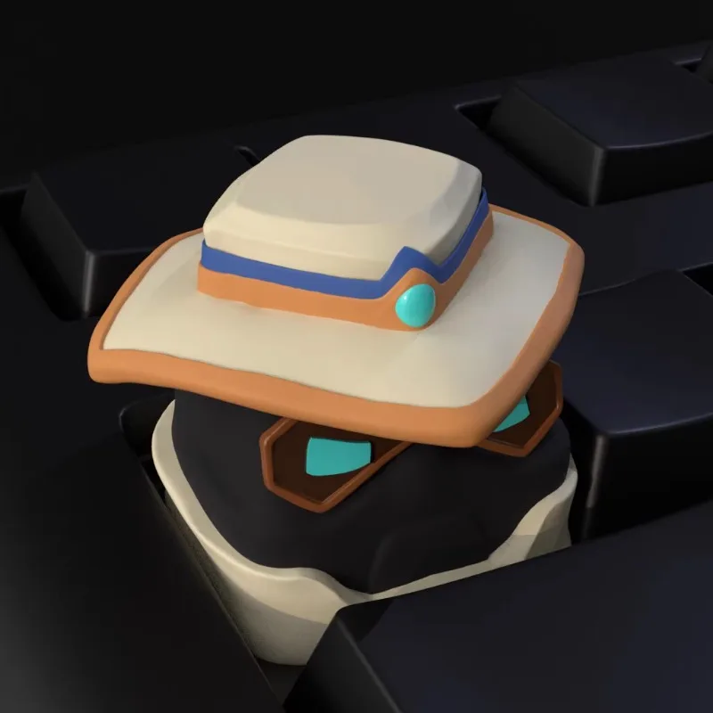 VALORANT Keycap مخصص الراتنج نقطة القرنفل أنيمي ثلاثية الأبعاد الألعاب مفتاح غطاء الحرفي أبو بريص ملحقات لوحة المفاتيح الميكانيكية الناسف أغطية المفاتيح