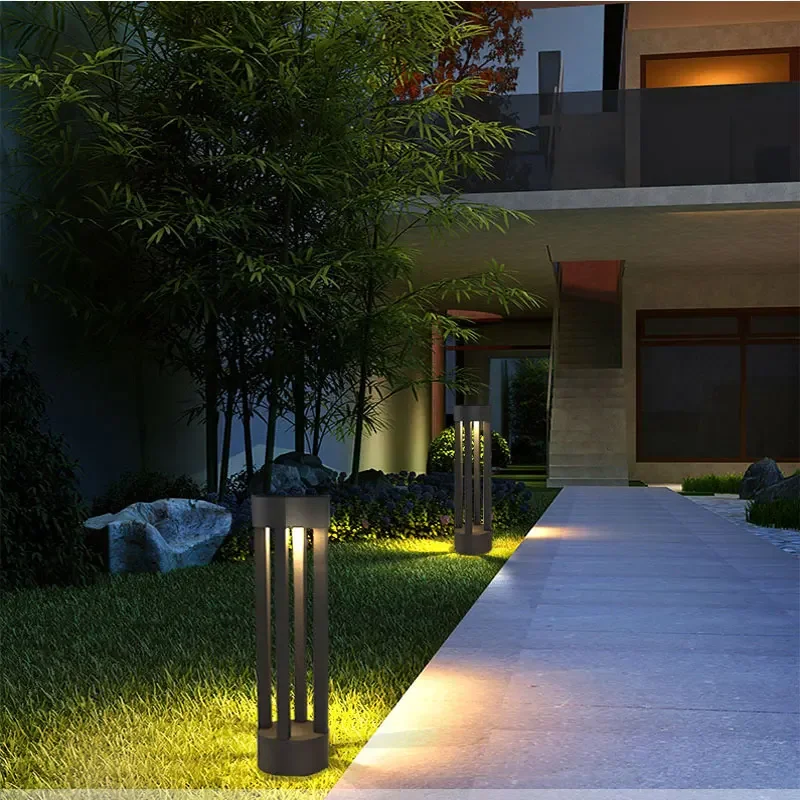 Césped al aire libre impermeable Led jardín paisaje jardín Villa parque comunitario piso enchufable patio