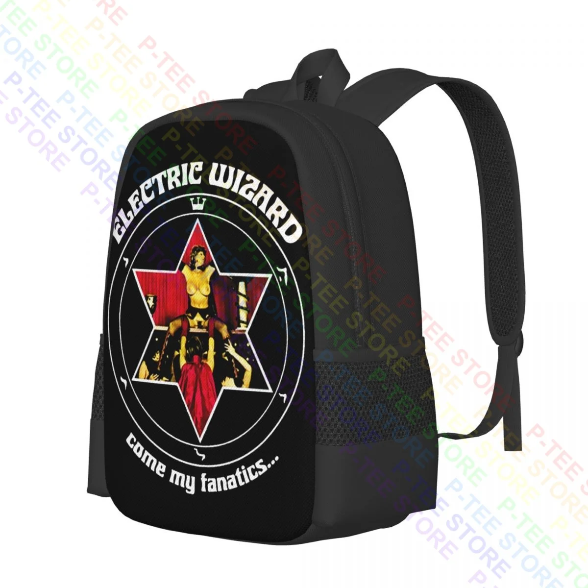 Electric Wizard Come My Fanatics P-572Backpack Large Capacity Shoe Bag Gym Tote Bag