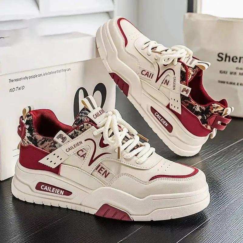 

Mens Skateboard Shoes Spring Summer Sneakers Leather Casual Fashion Outdoor Running Sports Hiking Platform Designer Luxury