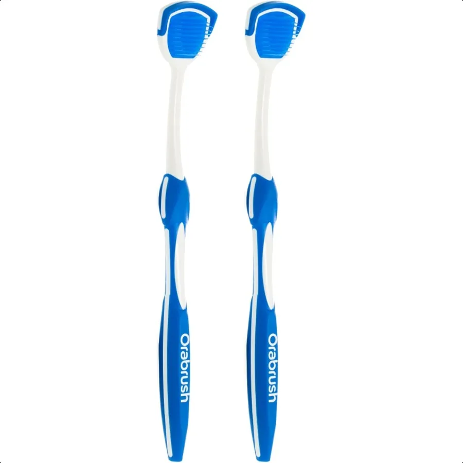 فرشاة تنظيف اللسان اللطيفة من DenTek Orabrush للتنفس المنعش عدد 2 #1