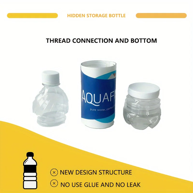 Aquafina diversion safe water bottle diversion safe stash safe box with huge hidden storage in the middle view 4