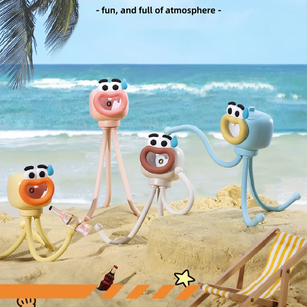 Octopus Night Light Mini Adjusting Table Lamp Portable Reading Light Easy Fixed Octopus Tentacles Desktop Fun Pieces Toy Lamp