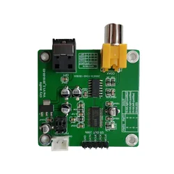 New DIR9001 Fiber Coaxial Receiver Module SPDIF To I2S Sample Rate Board 24Bit 96kHz