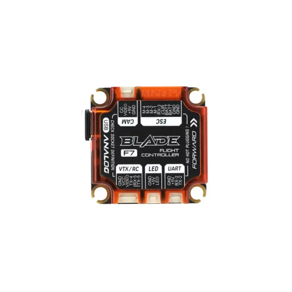 2025 New Blade F722 30x30 Flight Controller V2 50A Sport F4 3-6S ESC for Analog FPV RC Dr-one System Metal Material