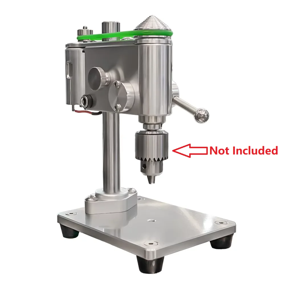 Mini Precision Bench Drill Press Portable Table Drilling Machine for Jewelry Making Watch Repair Woodworking Metal DIY Crafts
