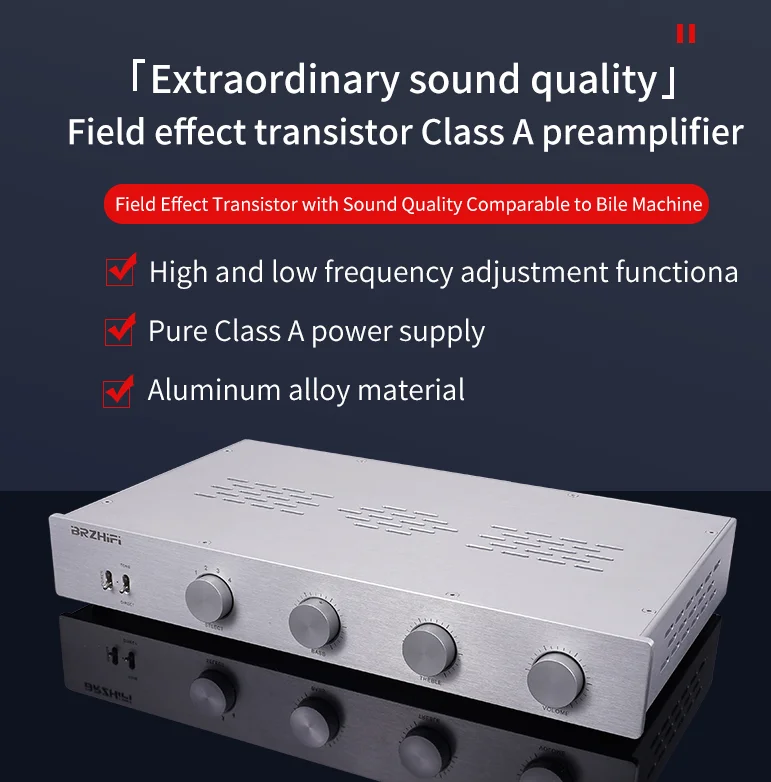 Reference Shanshui 711 Line Field Effect Transistor Front Amplifier Hifi Fever Tone Front Amplifier Audio