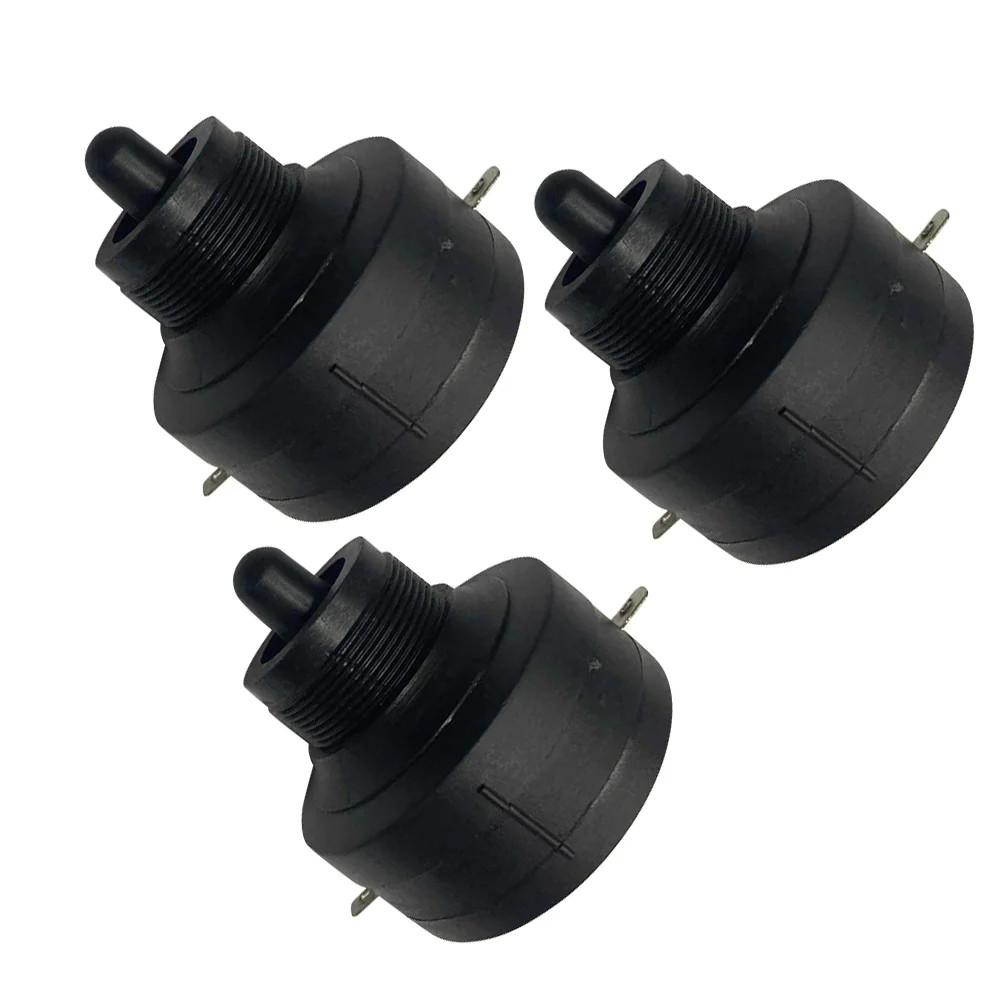 

3 PCS Piezoelectric Head Car Accessories Auto Tweeter Horn Tweeters for Speakers Mini Plastic Loudspeaker