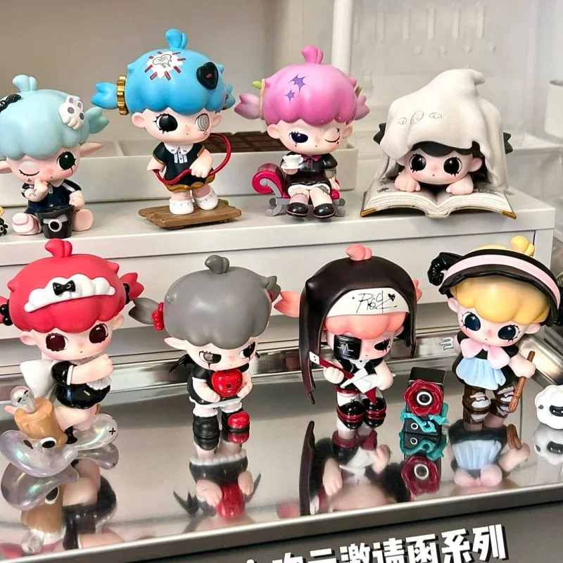

Original Sikoopark Lulumi Crack Invitation Series Blind Box Anime Action Figure Ornament Statue Home Decoration Toy Gift